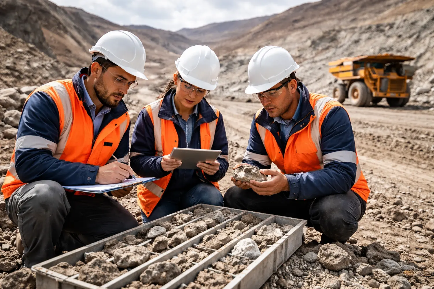 Control y Gestión del Mineral